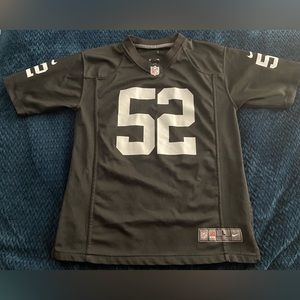 NFL Oakland Raiders Khalil Mack Football Jersey - Youth Large